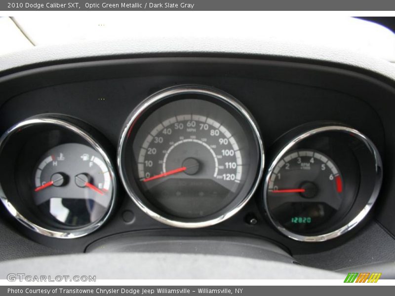 Optic Green Metallic / Dark Slate Gray 2010 Dodge Caliber SXT