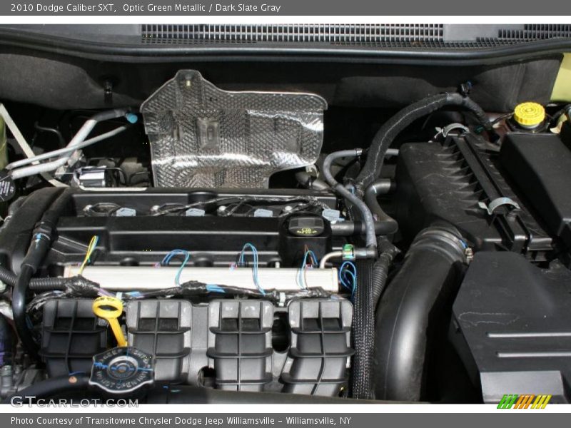 Optic Green Metallic / Dark Slate Gray 2010 Dodge Caliber SXT