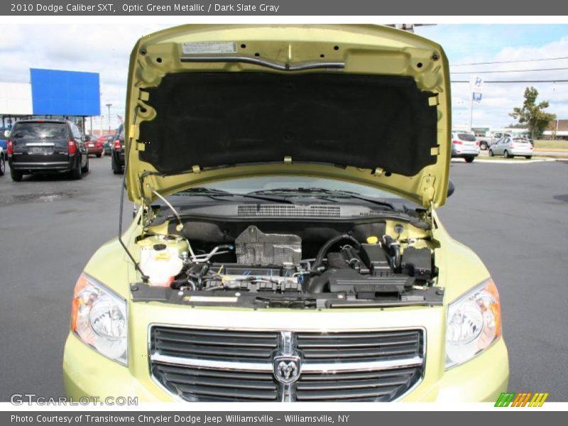 Optic Green Metallic / Dark Slate Gray 2010 Dodge Caliber SXT