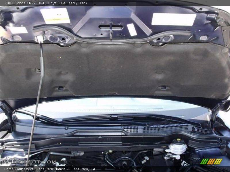 Royal Blue Pearl / Black 2007 Honda CR-V EX-L