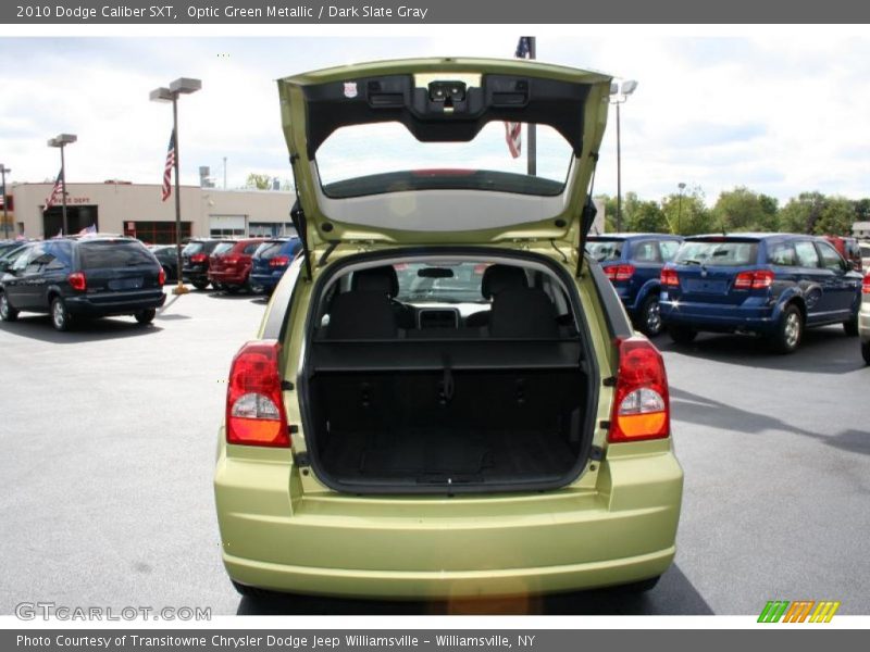 Optic Green Metallic / Dark Slate Gray 2010 Dodge Caliber SXT