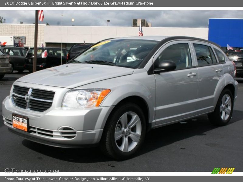 Bright Silver Metallic / Dark Slate Gray/Medium Graystone 2010 Dodge Caliber SXT