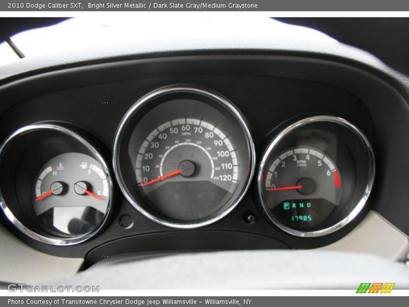 Bright Silver Metallic / Dark Slate Gray/Medium Graystone 2010 Dodge Caliber SXT