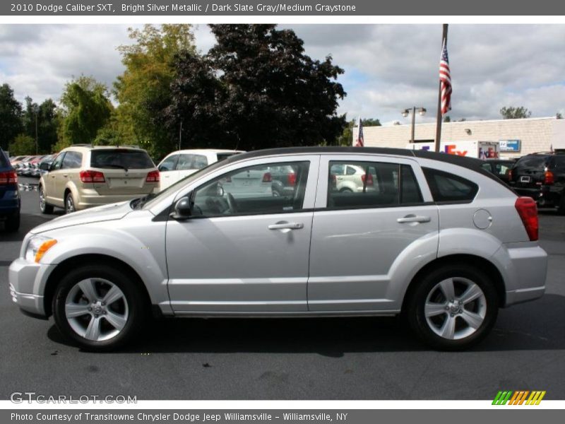 Bright Silver Metallic / Dark Slate Gray/Medium Graystone 2010 Dodge Caliber SXT