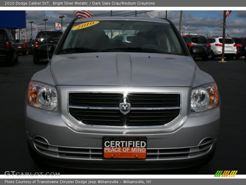 Bright Silver Metallic / Dark Slate Gray/Medium Graystone 2010 Dodge Caliber SXT