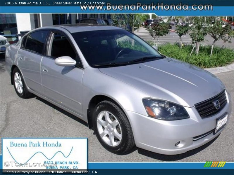 Sheer Silver Metallic / Charcoal 2006 Nissan Altima 3.5 SL