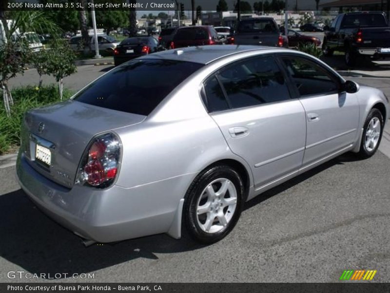 Sheer Silver Metallic / Charcoal 2006 Nissan Altima 3.5 SL