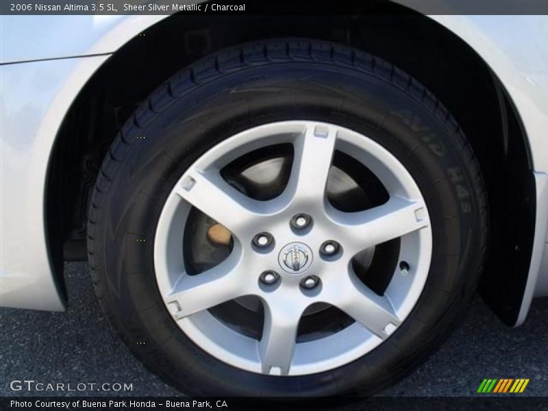 Sheer Silver Metallic / Charcoal 2006 Nissan Altima 3.5 SL