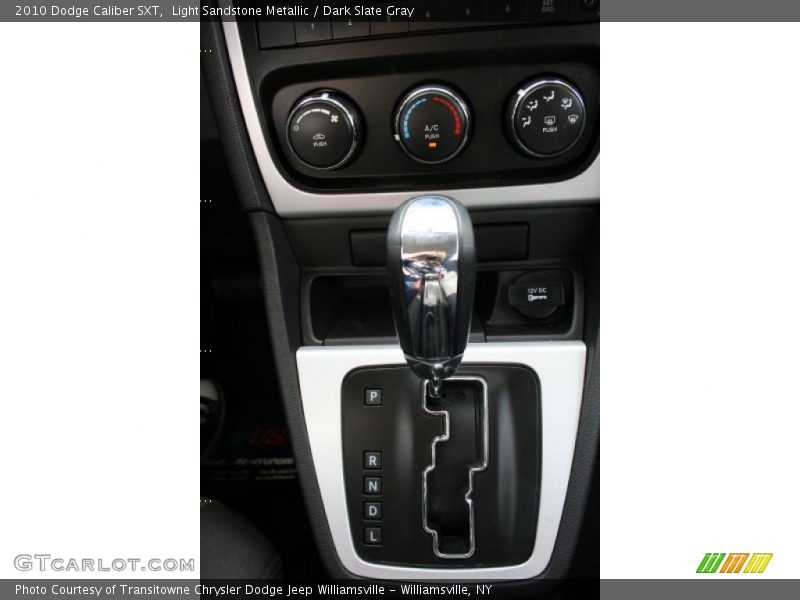 Light Sandstone Metallic / Dark Slate Gray 2010 Dodge Caliber SXT