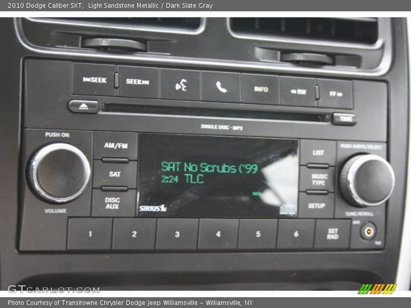 Light Sandstone Metallic / Dark Slate Gray 2010 Dodge Caliber SXT
