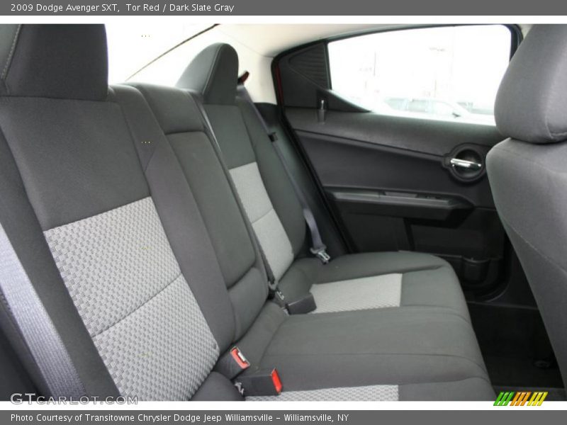 Tor Red / Dark Slate Gray 2009 Dodge Avenger SXT