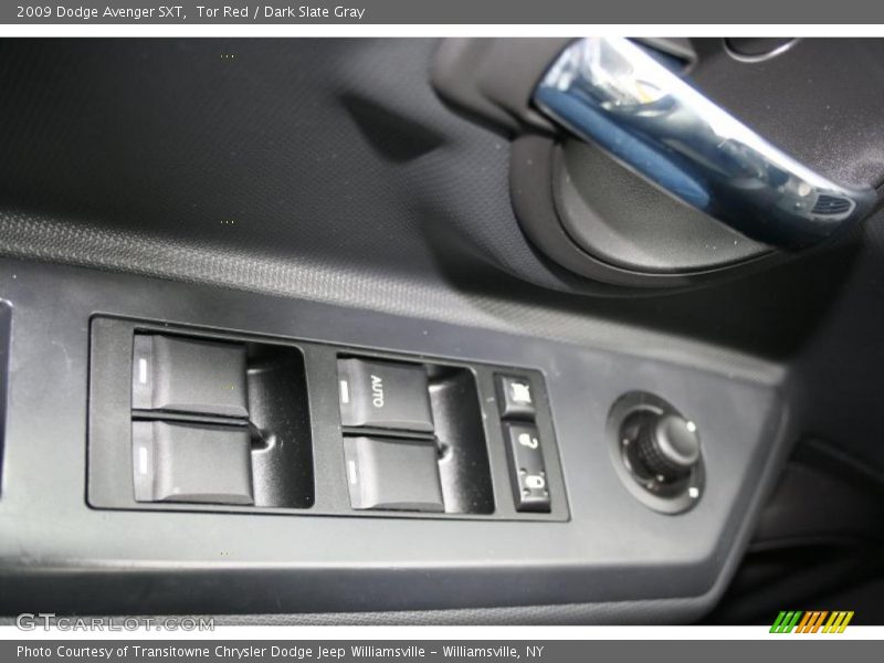 Tor Red / Dark Slate Gray 2009 Dodge Avenger SXT