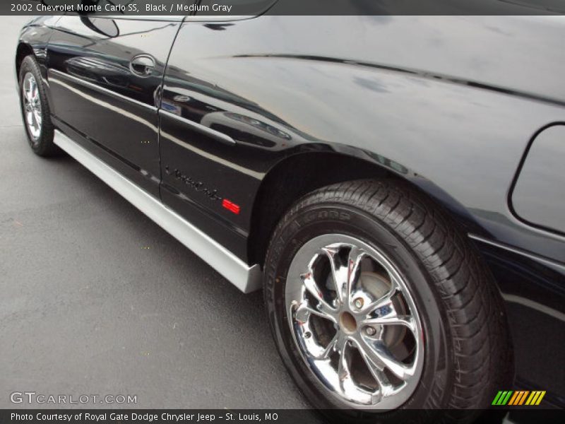 Black / Medium Gray 2002 Chevrolet Monte Carlo SS