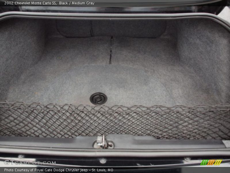 Black / Medium Gray 2002 Chevrolet Monte Carlo SS