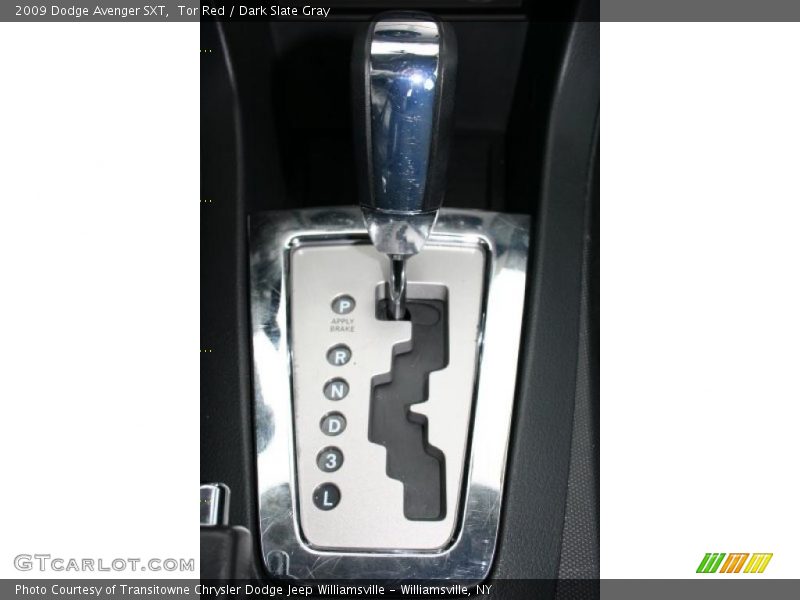 Tor Red / Dark Slate Gray 2009 Dodge Avenger SXT