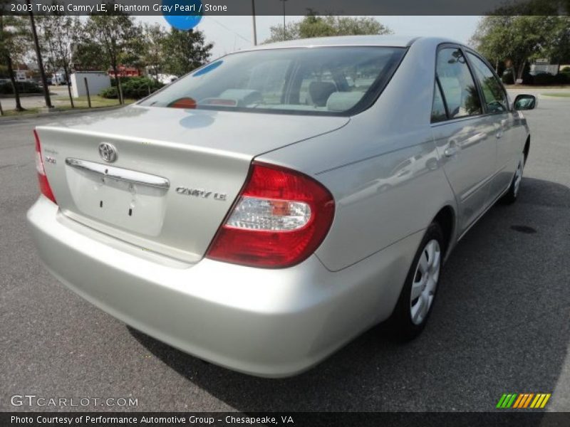 Phantom Gray Pearl / Stone 2003 Toyota Camry LE