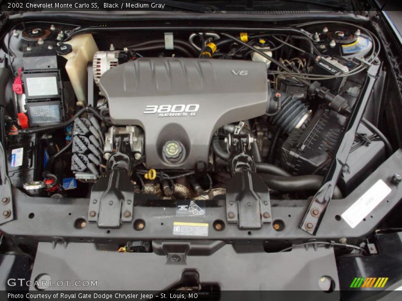 Black / Medium Gray 2002 Chevrolet Monte Carlo SS