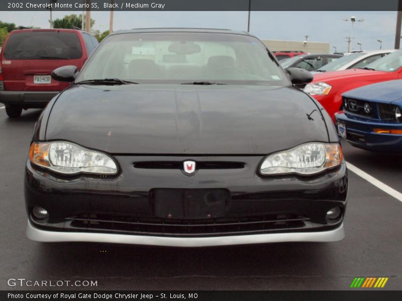 Black / Medium Gray 2002 Chevrolet Monte Carlo SS