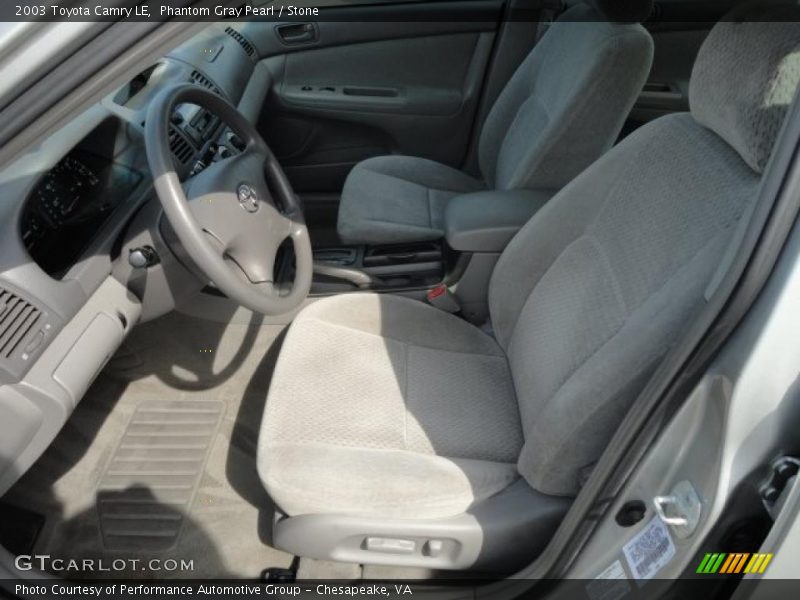 Phantom Gray Pearl / Stone 2003 Toyota Camry LE