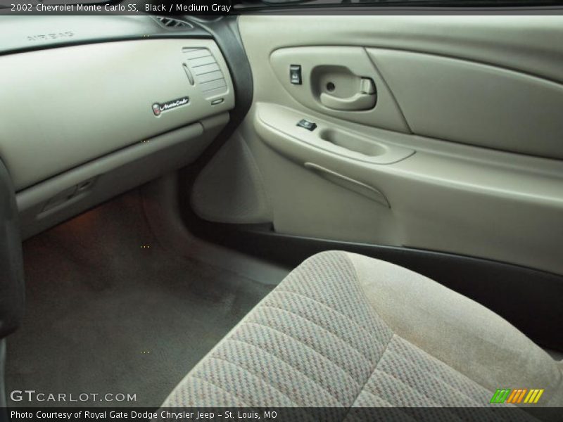 Black / Medium Gray 2002 Chevrolet Monte Carlo SS