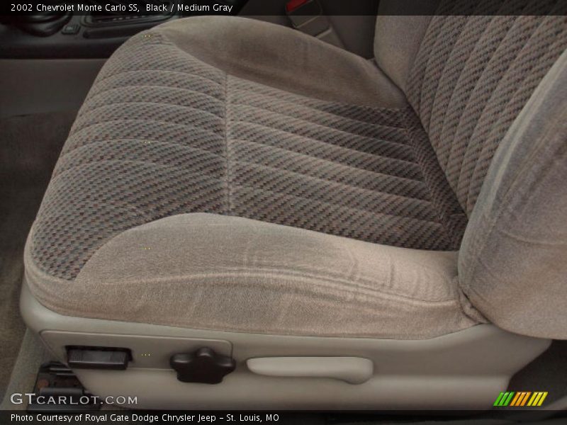 Black / Medium Gray 2002 Chevrolet Monte Carlo SS