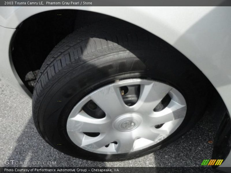Phantom Gray Pearl / Stone 2003 Toyota Camry LE