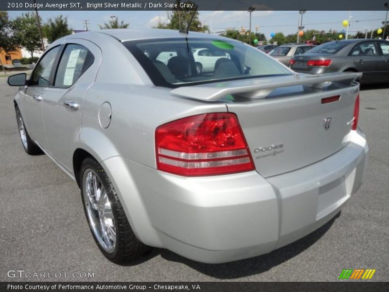Bright Silver Metallic / Dark Slate Gray 2010 Dodge Avenger SXT