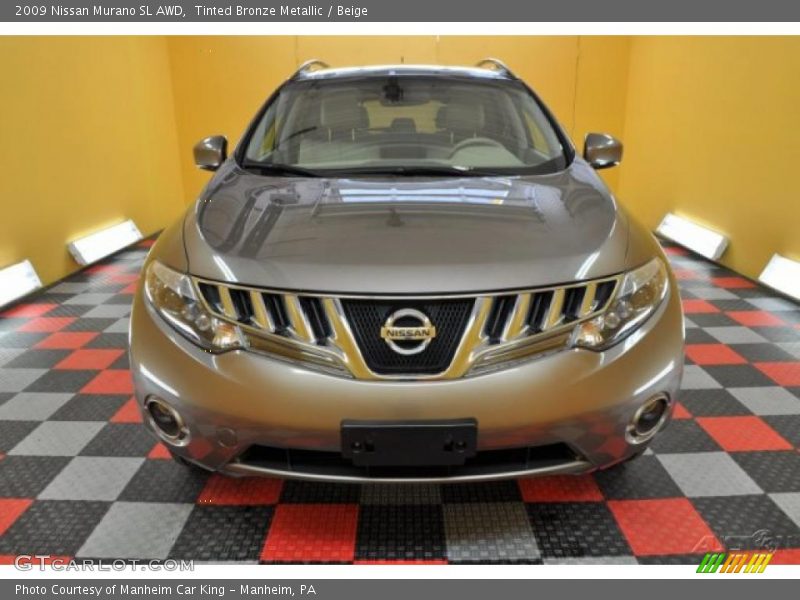Tinted Bronze Metallic / Beige 2009 Nissan Murano SL AWD