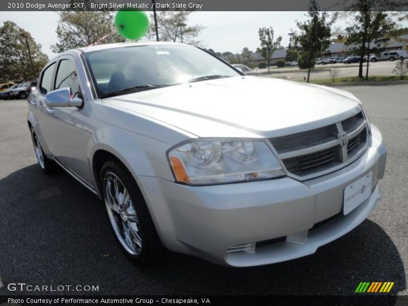 Bright Silver Metallic / Dark Slate Gray 2010 Dodge Avenger SXT