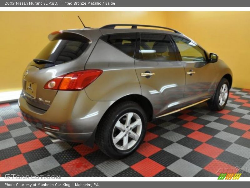 Tinted Bronze Metallic / Beige 2009 Nissan Murano SL AWD
