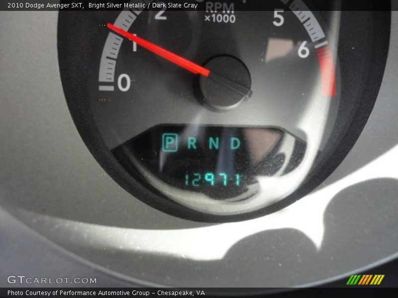 Bright Silver Metallic / Dark Slate Gray 2010 Dodge Avenger SXT