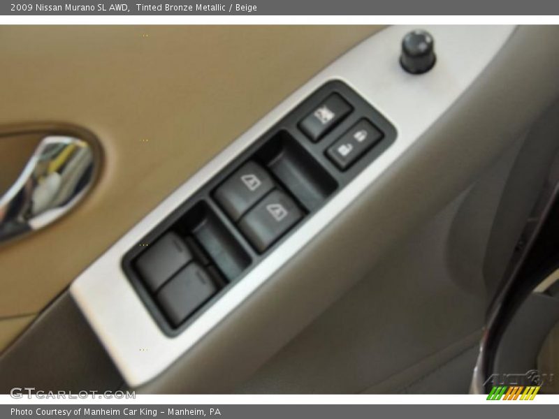 Tinted Bronze Metallic / Beige 2009 Nissan Murano SL AWD