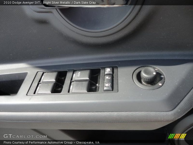 Bright Silver Metallic / Dark Slate Gray 2010 Dodge Avenger SXT