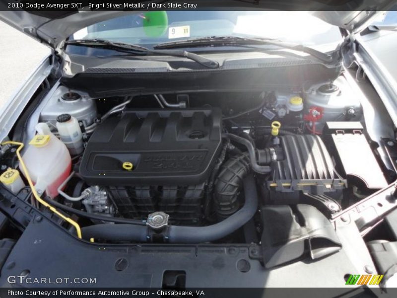Bright Silver Metallic / Dark Slate Gray 2010 Dodge Avenger SXT