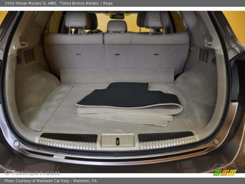 Tinted Bronze Metallic / Beige 2009 Nissan Murano SL AWD