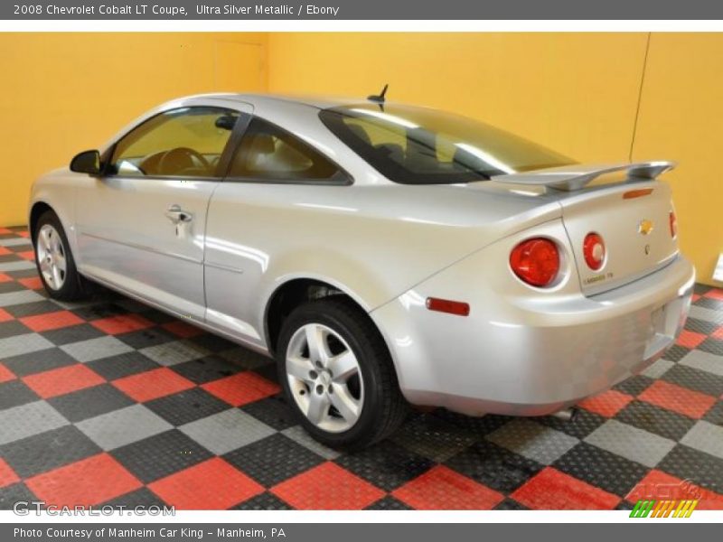 Ultra Silver Metallic / Ebony 2008 Chevrolet Cobalt LT Coupe