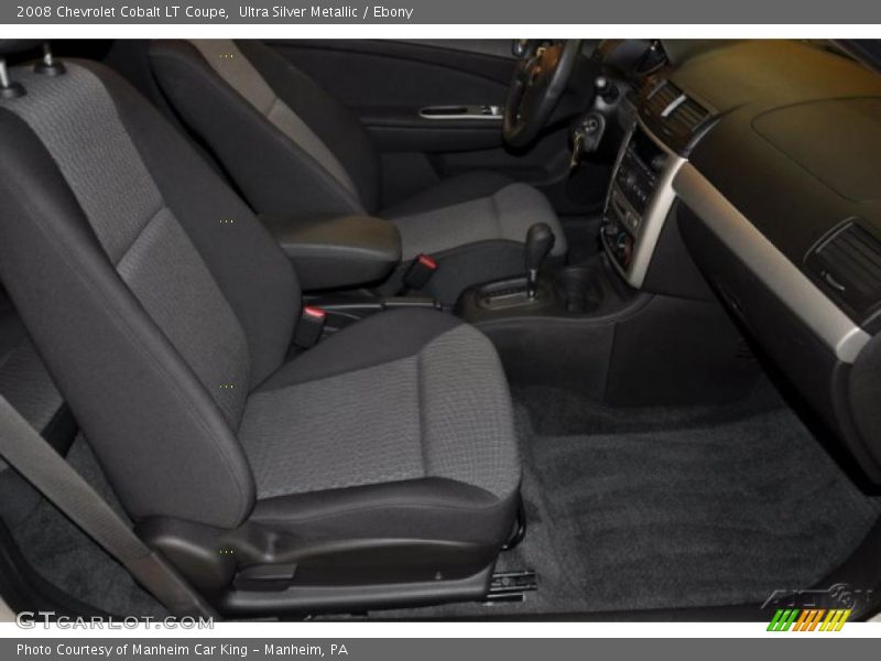Ultra Silver Metallic / Ebony 2008 Chevrolet Cobalt LT Coupe