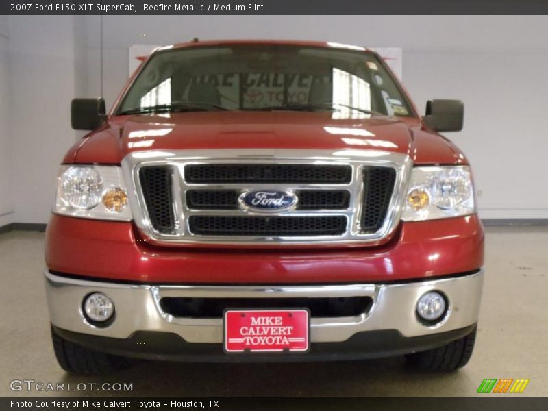 Redfire Metallic / Medium Flint 2007 Ford F150 XLT SuperCab