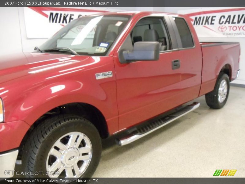 Redfire Metallic / Medium Flint 2007 Ford F150 XLT SuperCab