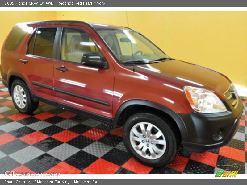 Redondo Red Pearl / Ivory 2005 Honda CR-V EX 4WD