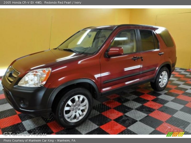Redondo Red Pearl / Ivory 2005 Honda CR-V EX 4WD