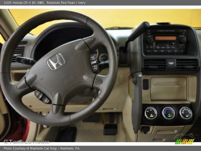 Redondo Red Pearl / Ivory 2005 Honda CR-V EX 4WD