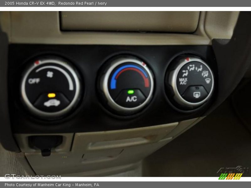 Redondo Red Pearl / Ivory 2005 Honda CR-V EX 4WD