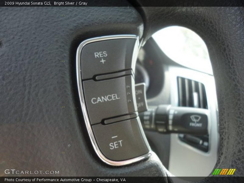 Bright Silver / Gray 2009 Hyundai Sonata GLS
