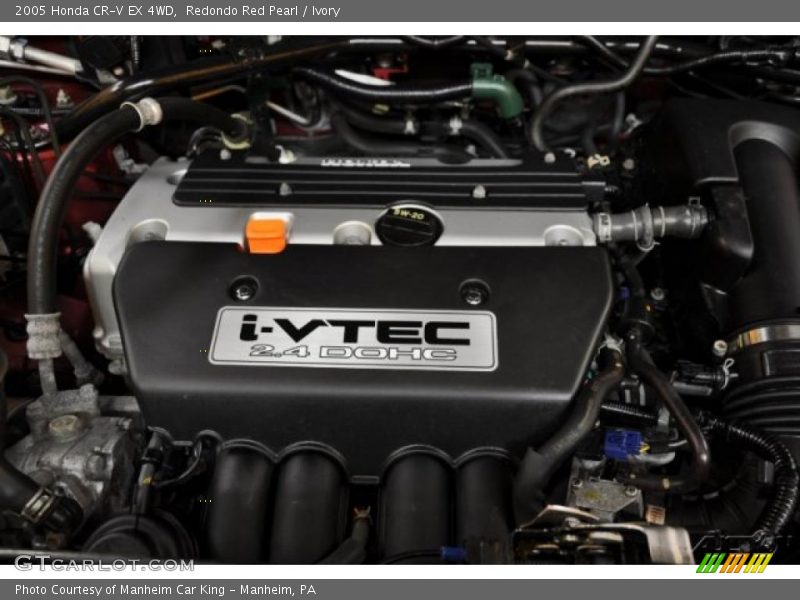 Redondo Red Pearl / Ivory 2005 Honda CR-V EX 4WD