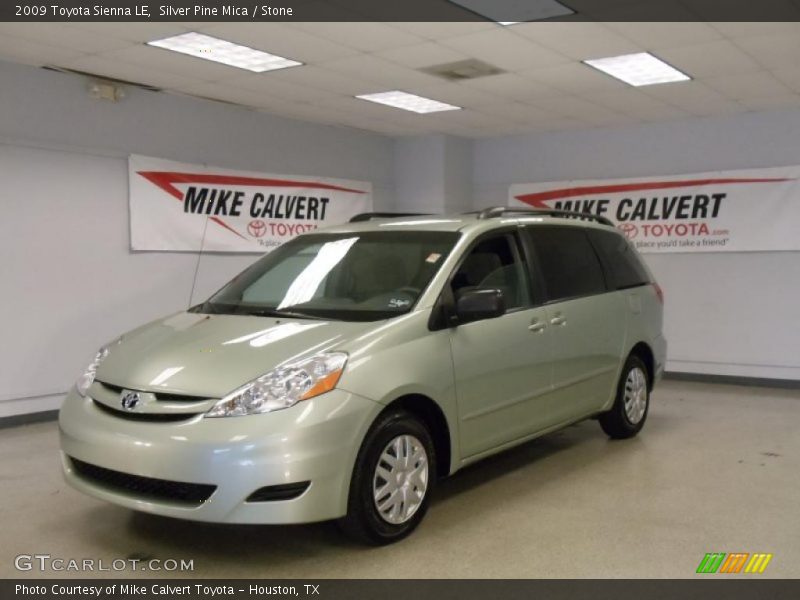 Silver Pine Mica / Stone 2009 Toyota Sienna LE