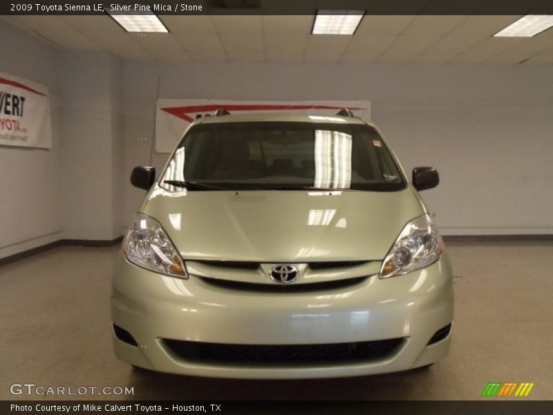 Silver Pine Mica / Stone 2009 Toyota Sienna LE