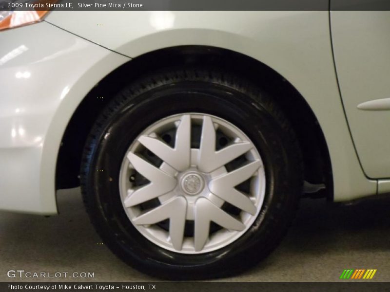 Silver Pine Mica / Stone 2009 Toyota Sienna LE