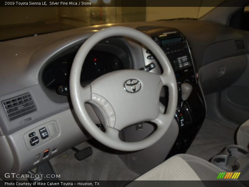 Silver Pine Mica / Stone 2009 Toyota Sienna LE