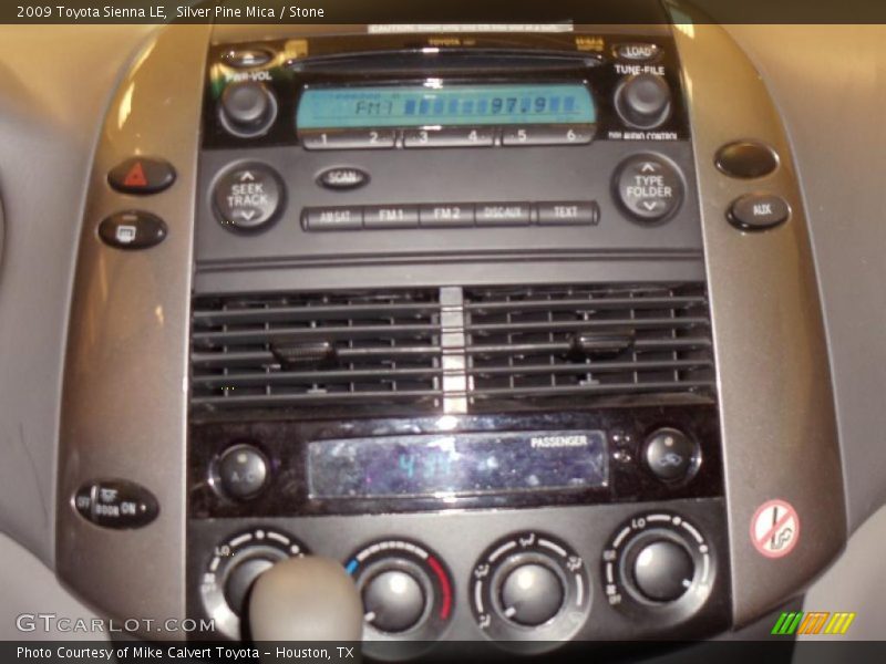 Silver Pine Mica / Stone 2009 Toyota Sienna LE